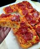 Pizza estilo Detroit {desde la ciudad del motor}