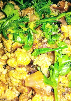 A picture of Egg Bhurji.