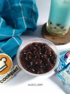 Foto resep Bubble Pearl Homemade (Boba)