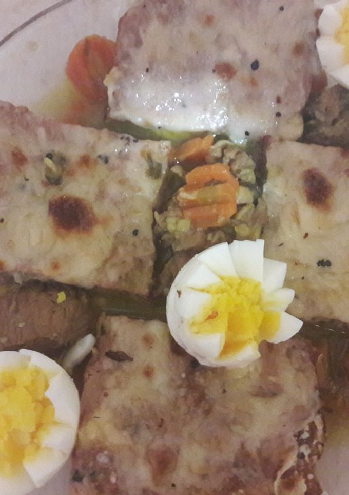 صورة لوصفة طاجين الجبن على طريقتنا في الشرق 😍