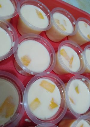 Foto resep Puding puyo mangga