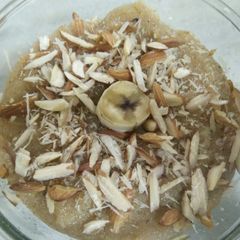 A picture of Suji ka halwa.