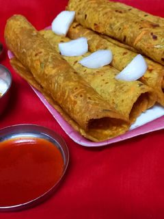 लौकी गाजर थेपला (Lauki gajar thepla recipe in hindi) रेसिपी मुख्य फोटो
