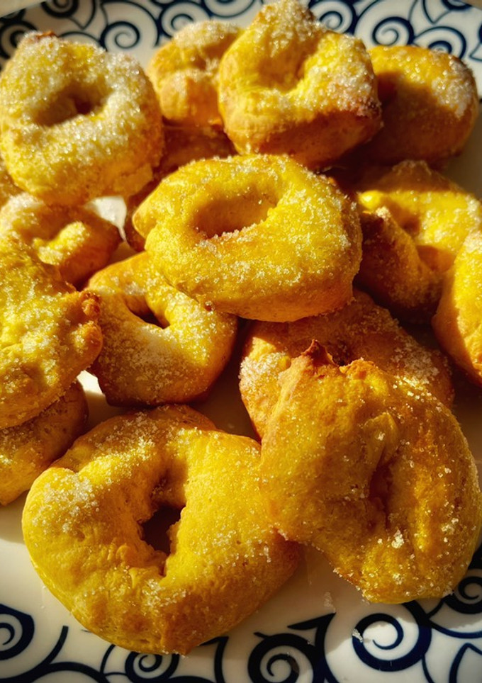 Una foto de Buñuelos de calabaza (en airfryer)