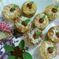 A picture of Cheesy muffins.
