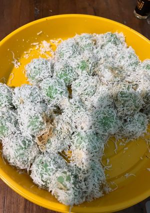 Foto resep Klepon isi gula merah (onde-onde)