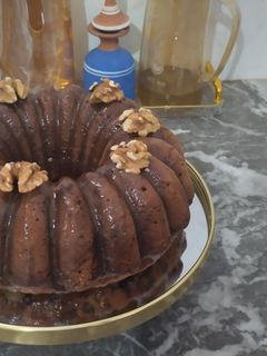 صورة لوصفة كيك بمذاق الكراميل