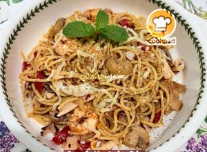 Gambar 👩‍🍳Spaghetti Aglio Olio