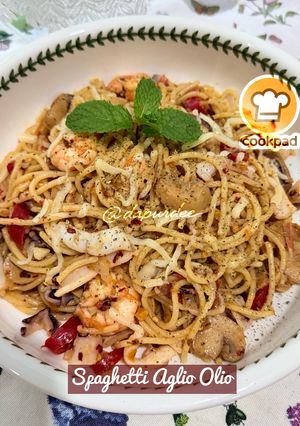 Gambar 👩🍳Spaghetti Aglio Olio