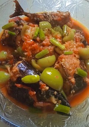 Foto resep Ikan Cakalang kuah merah