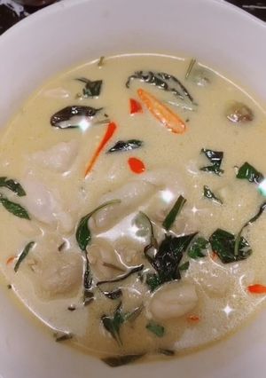 รูปของ แกงเขียวหวาน ไก่ คีโต keto ไม่ยาก ไม่เยอะ ง่ายมาก