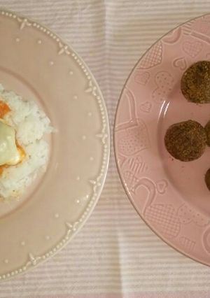 Una foto de Albóndigas de berenjenas