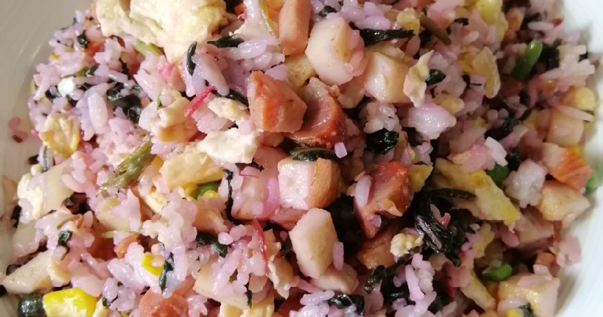 Charsiu Sauce Fried Rice Recipe By Meme
