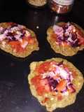 Mini daal pizza