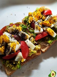 Φωτογραφία της συνταγής Super open toast αβοκαντένιο πρωινό 🥑🥑
