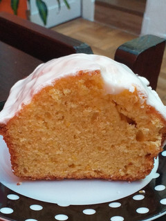 Una foto de Budín de naranja en licuadora 🍞🍊😋