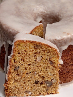 Una foto de Carrot-orange cake integral