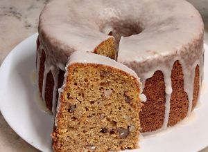 Una foto de Carrot-orange cake integral