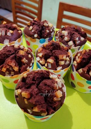 Foto resep Muffin Cokelat Keju
