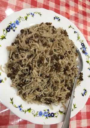 صورة لوصفة مجدرة رز
