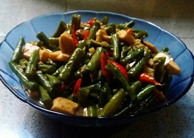 Ini dia! Cara termudah buat Sayur Kacang Panjang &amp; Putih telur yang sempurna