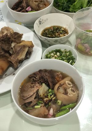 Hình của món Bún bò Huế theo kiểu người Đà Nẵng😊.