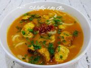 A picture of rice noodles