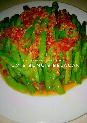 Foto resep Tumis Buncis Belacan