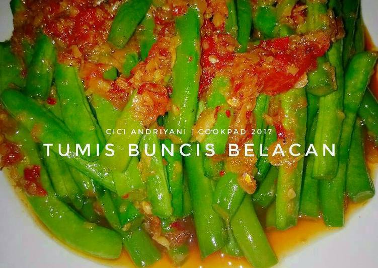 Tumis Buncis Belacan