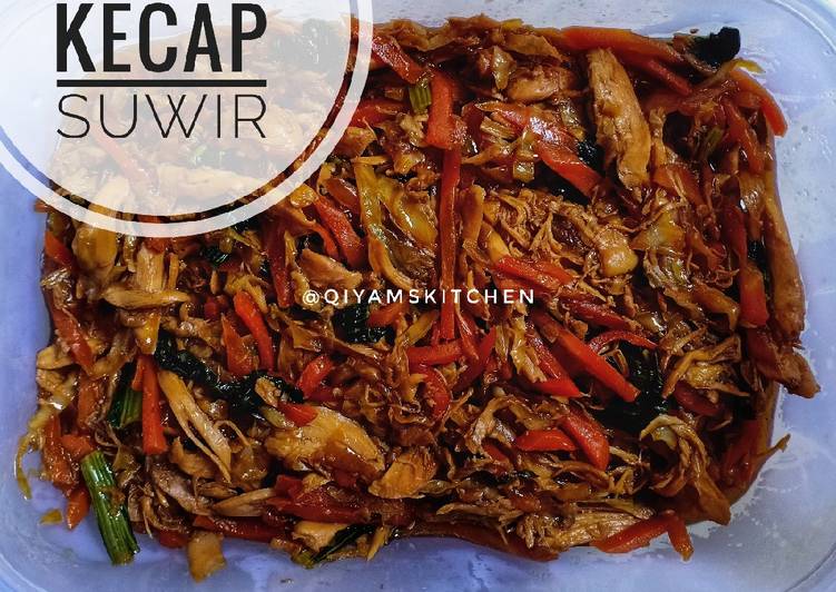 Resep Ayam Kecap Suwir Anti Gagal