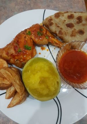 A picture of Saucy Masala Chicken.