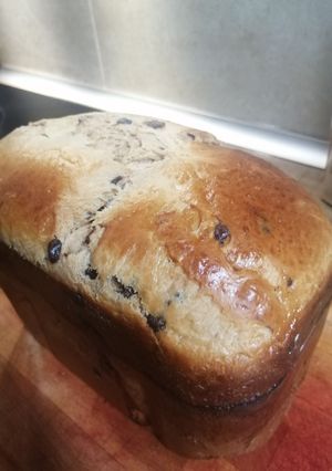 Una foto de Brioche con pepitas de chocolate en panificadora de Lidl