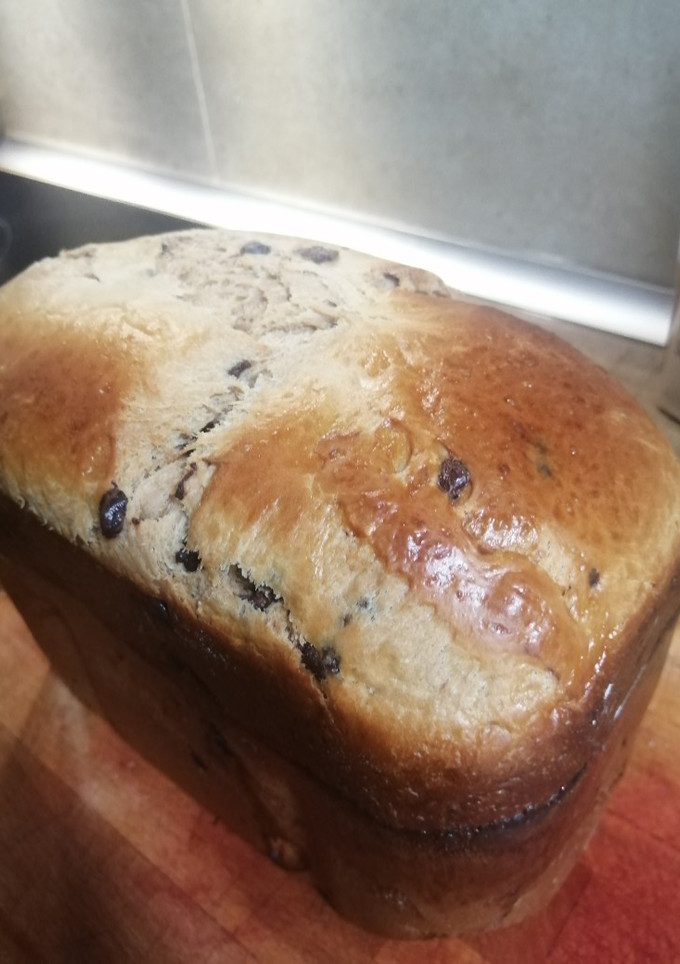 Una foto de Brioche con pepitas de chocolate en panificadora de Lidl