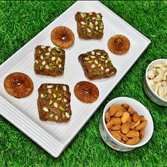 A picture of Anjeer Burfi.
