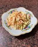 Салат із моркви, яєць, сиру 🧀 і цибулі