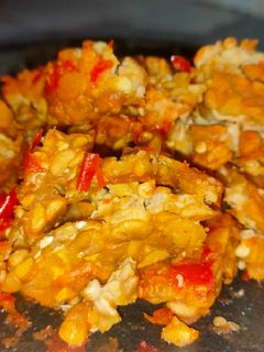 Foto resep Sambel tempe simple