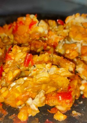 Foto resep Sambel tempe simple