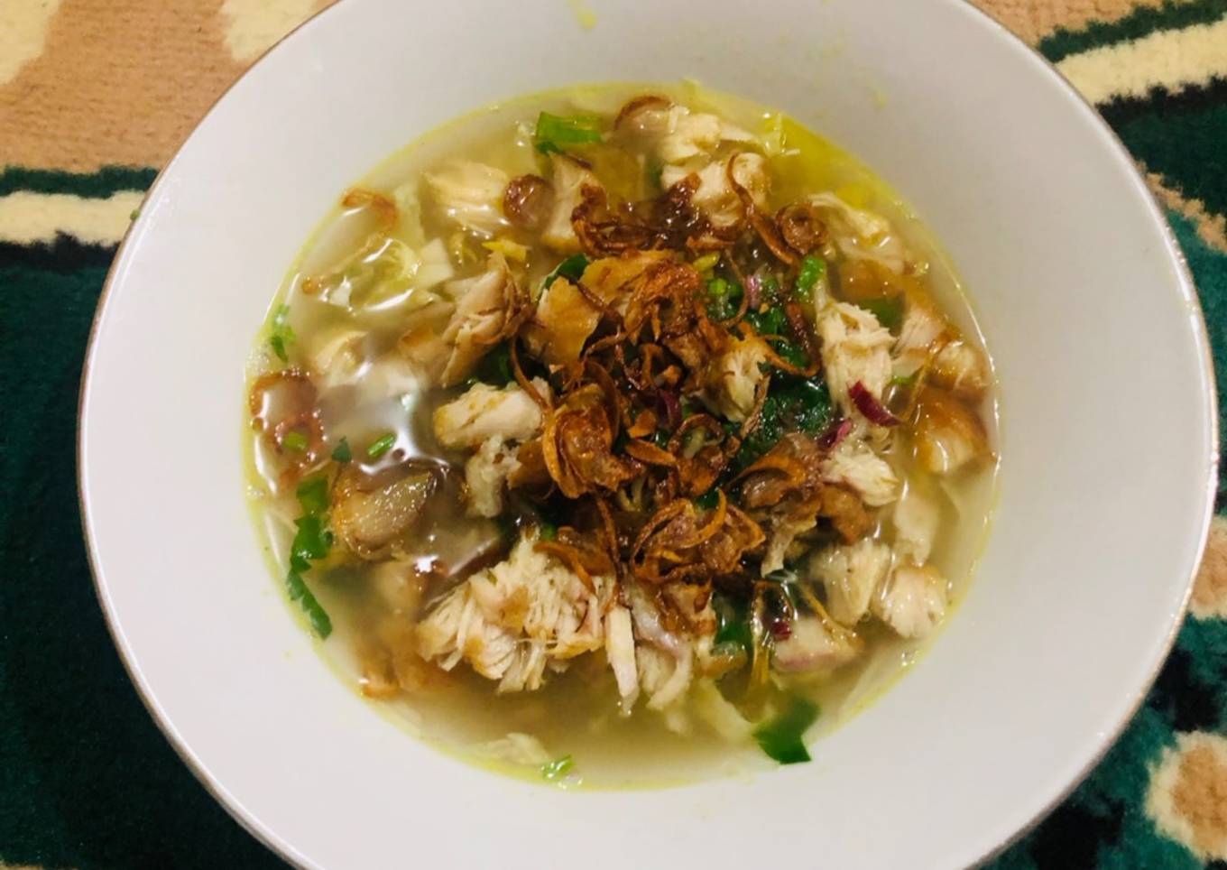 Soto Ayam Kuah Kuning