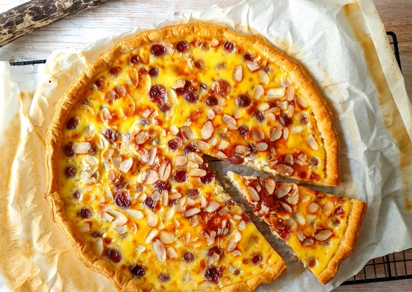 Tarte aux raisins