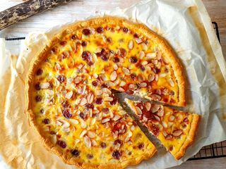 Tarte aux raisins