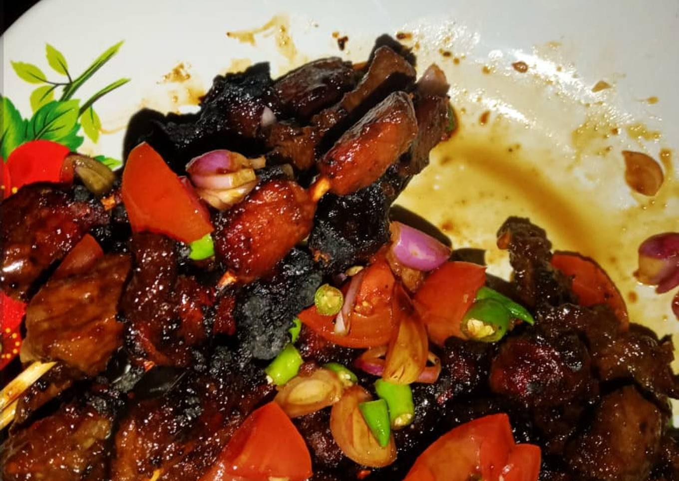Bumbu Bakar Sate Daging Sapi