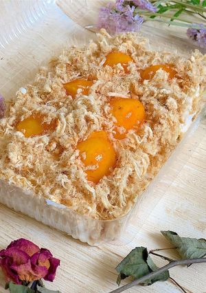 Hình của món Bánh bông lan trứng muối.