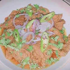 A picture of Beef pasandai.