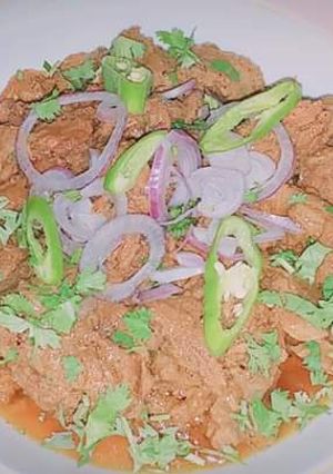 A picture of Beef pasandai.