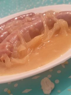 Una foto de Salchichas a la cerveza