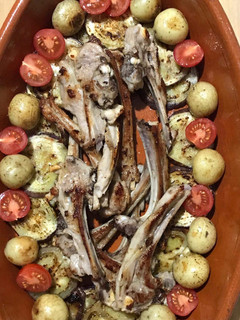 Una foto de Chuletas de cordero lechal