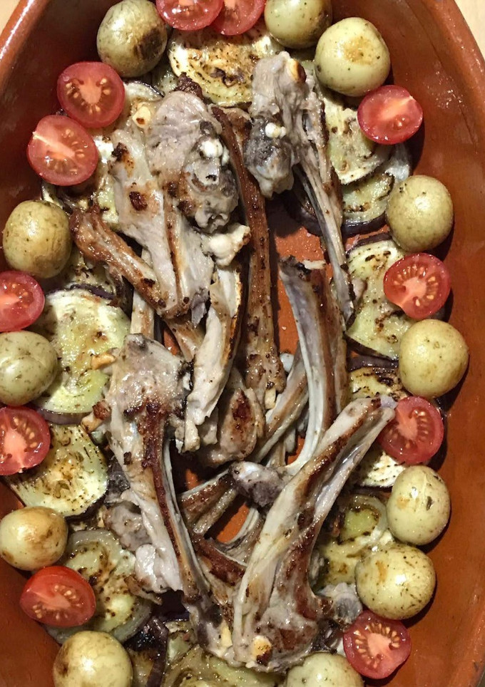 Una foto de Chuletas de cordero lechal