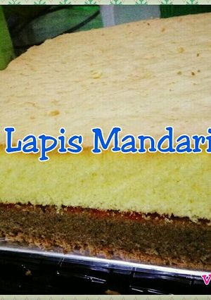 Foto resep Lapis mandarin ekonomis (no sp)