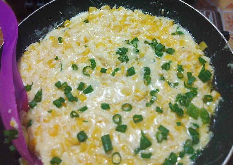 Cara Gampang Membuat Korean corn cheese yang Enak Banget