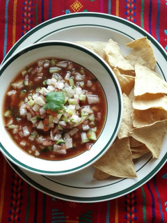 Una foto de Ceviche de Jícama